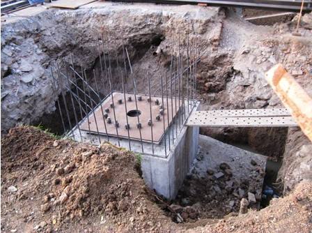 鋼結構廠房地基施工